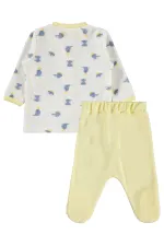 Baby Pajama Set 0-24 Months, Off-White - Package