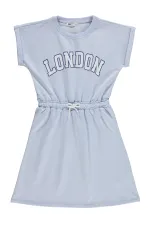 Kız Çocuk Jile ve Elbise 10-13 Yaş Açık Mavi - Paket