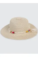 Chapeau et béret beige pour fille de 6 à 9 ans - Ensemble