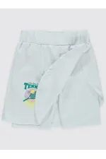 Short blanc pour fille 10-13 ans - Emballage