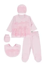 Baby Bodysuit Sets 0-24 Months Pink - Package