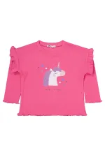 Kız Çocuk Takım 2-5 Yaş Koyu Pembe - Paket