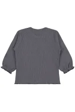 Bebek Sweatshirt 0-24 Ay Koyu Gri - Paket