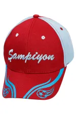 Chapeau et béret garçon 6-9 ans rouge bordeaux - Ensemble