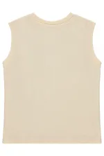 Erkek Çocuk Tişört 2-5 Yaş Ekru - Paket