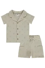 Ensemble bébé 0-24 mois en vison - Pack