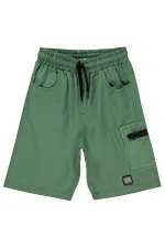 Capri garçon 6-9 ans Kaki clair - Emballage