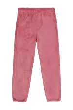 Girl's Tracksuit Bottoms 6-9 Years Old Dusty Rose - Pack