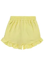Short pour fille, 2-5 ans, jaune - Lot