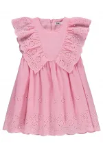 Combinaison et robe pour filles, 2-5 ans, rose foncé - Emballage