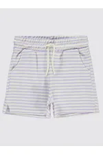 Kız Çocuk Şort 6-9 Yaş Nazik Lavanta - Paket