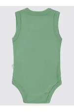 Body bébé à boutons-pression 0-24 mois kaki - Emballage