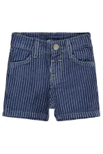 Baby Shorts 0-24 Months Blue - Pack