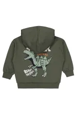 Boys Sweatshirt 2-5 Years Old Dark Khaki - Package