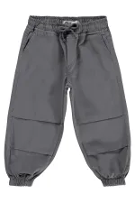 Boys' Trousers, Ages 2-5, Grey - Pack
