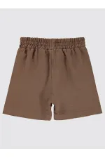 Erkek Çocuk Şort 2-5 Yaş Kahve - Paket