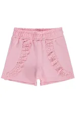Kız Çocuk Şort 2-5 Yaş Pembe - Paket