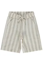 Boys' Capri Pants, Ages 6-9, Coffee Brown - Pack