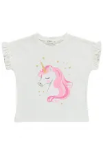 Kız Çocuk Takım 2-5 Yaş Ekru - Paket