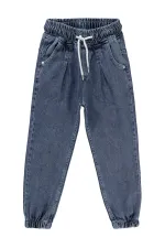 Pantalon bleu glacier pour fille (10-13 ans) - Emballage