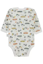 Body bébé à boutons-pression 0-24 mois, écru - Emballage
