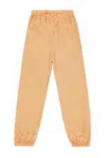 Kız Çocuk Pantolon 6-9 Yaş Pudra - Paket