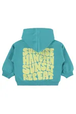 Gilet bébé 0-24 mois, couleur pétrole - Pack