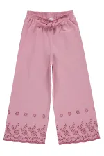 Pantalon pour fille, 6-9 ans, rose foncé - Lot