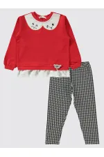 Girls' Set 2-5 Years Old Red - Package