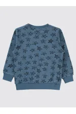 Sweat-shirt garçon 2-5 ans indigo - Emballage