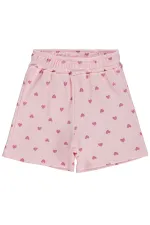 Kız Çocuk Şort 2-5 Yaş Pudra - Paket