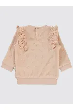 Sweat-shirt bébé 0-24 mois, couleur poudre - Emballage