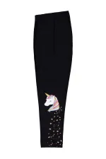 Collants noirs pour filles de 2 à 5 ans - Lot