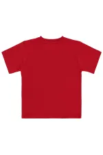 Boys' T-Shirt, Ages 2-5, Red - Pack