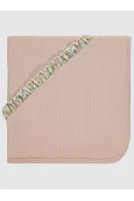 Couverture et lange pour bébé 0-24 mois, couleur poudre - Emballage