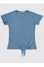 Girls' T-Shirt 10-13 Years Old Element Blue - Package