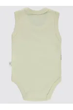 Bebek Çıtçıtlı Badi 0-24 Ay Bej - Paket