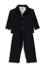 Erkek Çocuk Takım 2-5 Yaş Lacivert - Paket