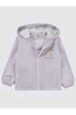 Kız Çocuk Yağmurluk 6-9 Yaş Nazik Lavanta - Paket
