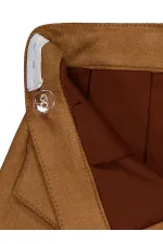 Jupe marron pour fille de 6 à 9 ans - Emballage