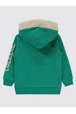 Boy Sweatshirt 2-5 Years Old Pine Green - Package