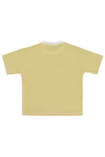 Lot de t-shirts jaunes pour garçons de 6 à 9 ans