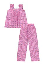 Ensemble d'équipe filles 10-13 ans Lilas - Pack