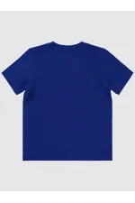 Boys T-Shirt 2-5 Years Old Light Navy Blue - Package