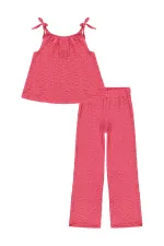 Kız Çocuk Takım 6-9 Yaş Nar - Paket