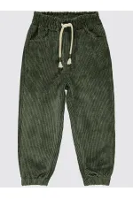 Erkek Çocuk Pantolon 2-5 Yaş Haki - Paket