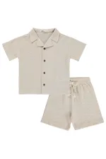 Boys' Team Set 2-5 Years Beige - Package Boys' Team Set 2-5 Years Beige - Package