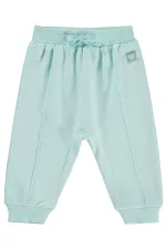 Baby Sweatpants 0-24 Months, Aqua Green - Pack