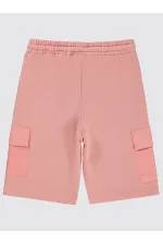 Kız Çocuk Kapri 6-9 Yaş Pudra - Paket