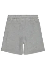 Boys' Capri Pants, Ages 10-13, Grey Melange - Pack